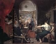 Diego Velazquez The Tapestry-Weavers oil painting reproduction